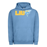 Pigment Pebble Blue long island university sharks Urban Hoodie - linhVisuals