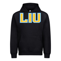 Black long island university sharks Urban Hoodie - linhVisuals