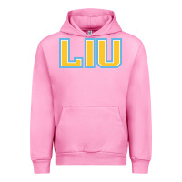 Fuchsia Pink long island university sharks Urban Hoodie - linhVisuals