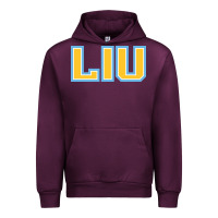 Mauve Wine long island university sharks Urban Hoodie - linhVisuals