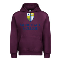 Mauve Wine merrimack warriors Urban Hoodie - linhVisuals