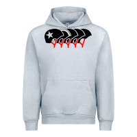 Heather Grey roller derby helmets Urban Hoodie - linhVisuals