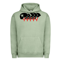 Pigment Oil Green roller derby helmets Urban Hoodie - linhVisuals