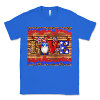 True Royal american flag gnomes love star leopard glitter Classic Tee - Artiststas