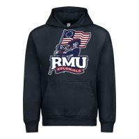 Navy robert morris colonials Urban Hoodie - linhVisuals