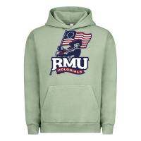 Pigment Oil Green robert morris colonials Urban Hoodie - linhVisuals