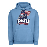 Pigment Pebble Blue robert morris colonials Urban Hoodie - linhVisuals