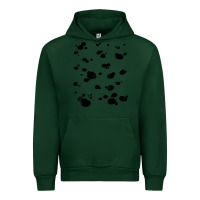 Forest Green dalmatian dog pattern funny diy costume t shirt Urban Hoodie - linhVisuals