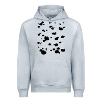 Heather Grey dalmatian dog pattern funny diy costume t shirt Urban Hoodie - linhVisuals