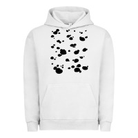 Pigment Lunar Rock dalmatian dog pattern funny diy costume t shirt Urban Hoodie - linhVisuals