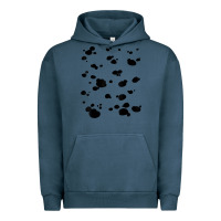 Pigment Midnight Navy dalmatian dog pattern funny diy costume t shirt Urban Hoodie - linhVisuals