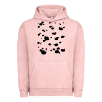 Pigment Salmon dalmatian dog pattern funny diy costume t shirt Urban Hoodie - linhVisuals