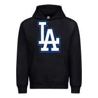Black la los angeles Urban Hoodie - linhVisuals
