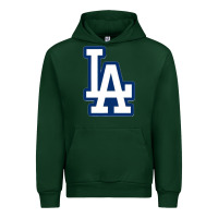 Forest Green la los angeles Urban Hoodie - linhVisuals