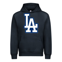 Navy la los angeles Urban Hoodie - linhVisuals