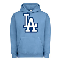 Pigment Pebble Blue la los angeles Urban Hoodie - linhVisuals