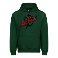 Forest Green st. francis (pa) red flash Urban Hoodie - linhVisuals
