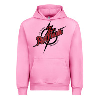 Fuchsia Pink st. francis (pa) red flash Urban Hoodie - linhVisuals