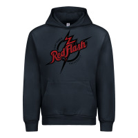 Navy st. francis (pa) red flash Urban Hoodie - linhVisuals