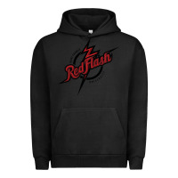 Pigment Black st. francis (pa) red flash Urban Hoodie - linhVisuals