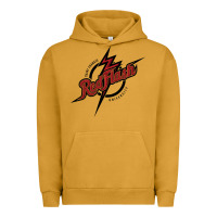 Pigment Peanut Butter st. francis (pa) red flash Urban Hoodie - linhVisuals