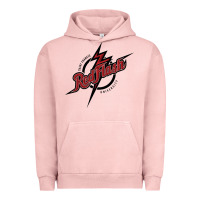 Pigment Salmon st. francis (pa) red flash Urban Hoodie - linhVisuals