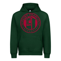 Forest Green st. francis (pa) red flash Urban Hoodie - linhVisuals