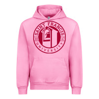Fuchsia Pink st. francis (pa) red flash Urban Hoodie - linhVisuals