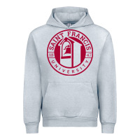 Heather Grey st. francis (pa) red flash Urban Hoodie - linhVisuals