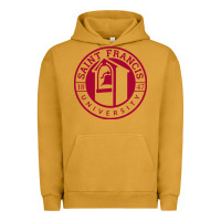 Pigment Peanut Butter st. francis (pa) red flash Urban Hoodie - linhVisuals