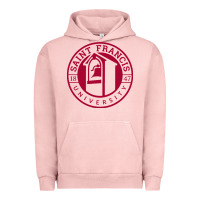 Pigment Salmon st. francis (pa) red flash Urban Hoodie - linhVisuals