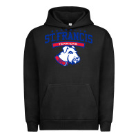 Pigment Black st. francis brooklyn terriers Urban Hoodie - linhVisuals