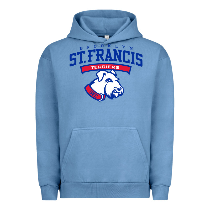 St. Francis Brooklyn Terriers Urban Hoodie by linhVisuals | Teevron