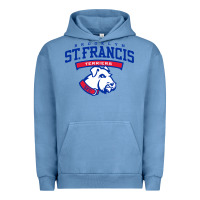 Pigment Pebble Blue st. francis brooklyn terriers Urban Hoodie - linhVisuals