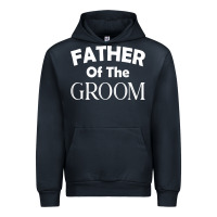 Navy father of the groom t shirt wedding gift Urban Hoodie - linhVisuals