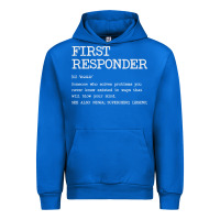 Cobalt first responder  definition design Urban Hoodie - linhVisuals