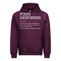 First Responder  Definition Design Urban Hoodie | Teevron