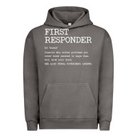 Pigment Tornado first responder  definition design Urban Hoodie - linhVisuals