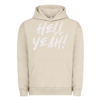 Pigment French Oak hell yeah! Urban Hoodie - linhVisuals