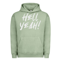 Pigment Oil Green hell yeah! Urban Hoodie - linhVisuals