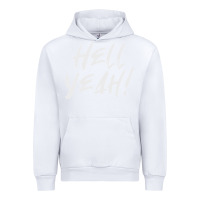White hell yeah! Urban Hoodie - linhVisuals