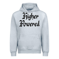 Heather Grey higher powered   alcoholics anonymous slogans Urban Hoodie - linhVisuals
