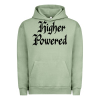 Pigment Oil Green higher powered   alcoholics anonymous slogans Urban Hoodie - linhVisuals