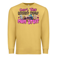 Antique Gold can't talk right now doing mom stuff Premium Sweatshirt - JahusDesignShop