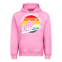 Fuchsia Pink youre killing me smalls Urban Hoodie - linhVisuals
