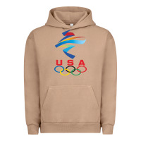 Pigment Burro USA OLYMPIC RINGS Urban Hoodie - linhVisuals