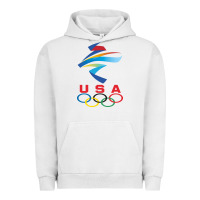 Pigment Lunar Rock USA OLYMPIC RINGS Urban Hoodie - linhVisuals