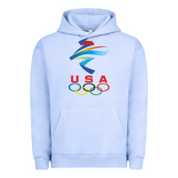 Pigment Grape Ice USA OLYMPIC RINGS Urban Hoodie - linhVisuals