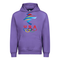 Tulip USA OLYMPIC RINGS Urban Hoodie - linhVisuals