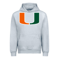 Heather Grey miami Urban Hoodie - linhVisuals